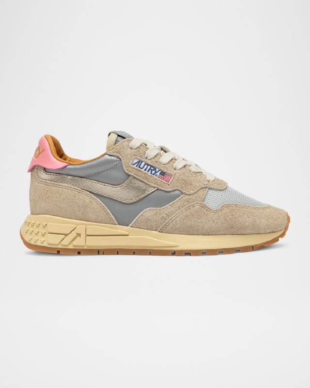 Reelwind Suede Retro Trainer Sneakers
